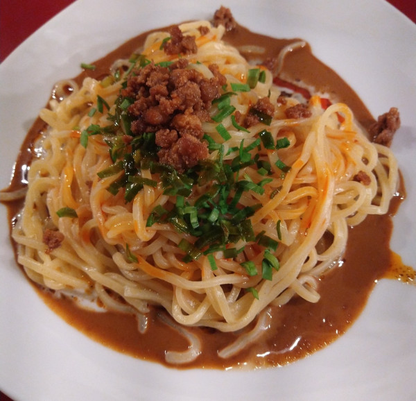 「汁なし担担麺 #1100円」@Tiger&Dragonの写真