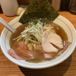 煮干そば（醤油）　800円