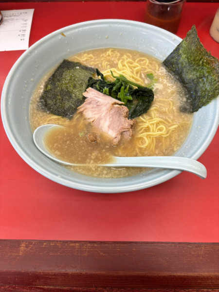 「ラーメン(中盛、濃いめ固め)」@ラーメンショップ 石下店の写真