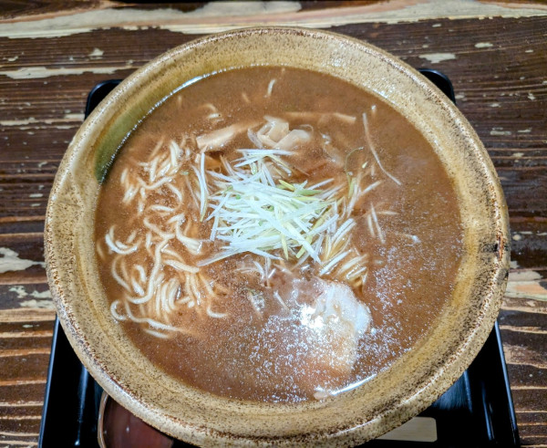 「中華そば(中)1050円」@もちもちの木 白岡店の写真