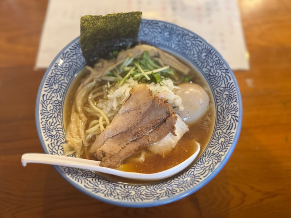 「味玉煮干し中華そば 1050円」@中華そば 海の写真