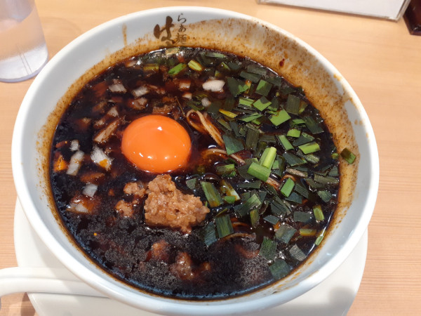 「辛ニラそば、替玉」@らぁ麺 はやし田 町田店の写真