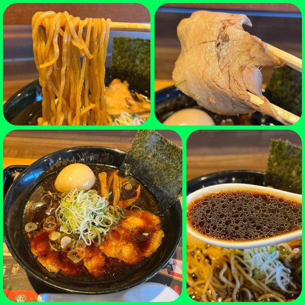 「【限定】富山ブラック￥920」@らあめん花月嵐 藤沢石川店の写真