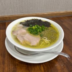 牡蠣塩ラーメン
