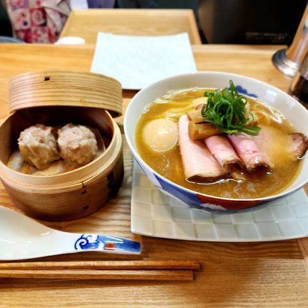 「特上中華そば＋せいろセット」@創作麺ひとすじの写真