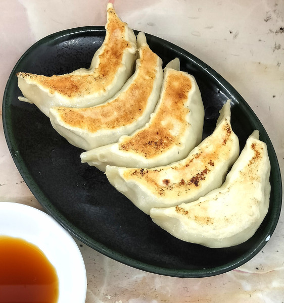 「焼き餃子 450円」@北香苑の写真