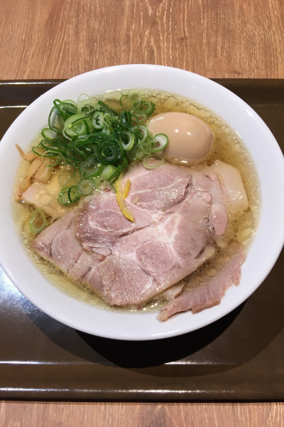 「「とみ川」の石臼挽き中華そば」@POPUPラーメン 東京ミッドタウン八重洲店の写真
