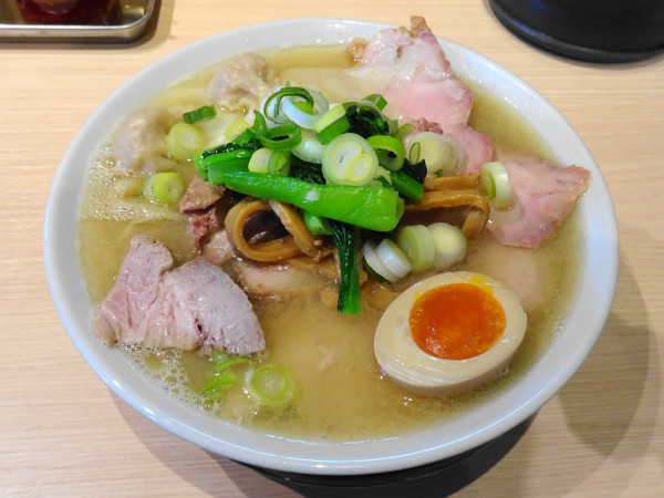 「特製塩中華そば（1,450円）」@桜上水 船越の写真