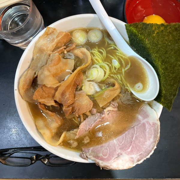 「北寄貝20キロ‟100”ラーメン」@一条流がんこ総本家分家四谷荒木町の写真