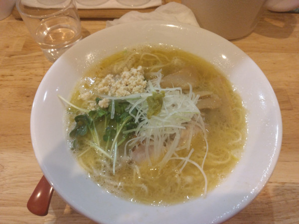 「とりそば」@らーめん天神下 大喜の写真