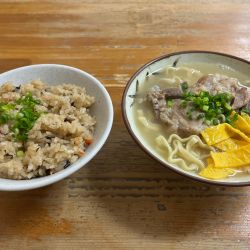 浜屋そば＋じゅーしぃ