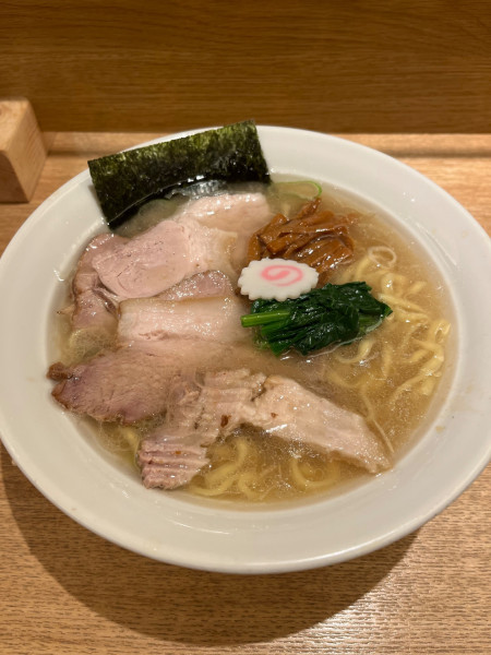 「塩ラーメン」@長岡食堂 東京ラーメン横丁店の写真