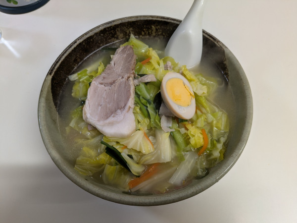 「タンメン：700円」@美華楼の写真