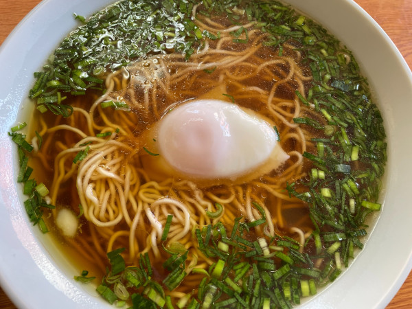 「にらラーメン（限定10食）：700円」@たまごやの写真