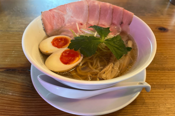 「特製貝そば」@田中の中華そばの写真