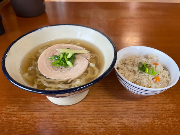 「にいまそば＋じゅーしぃ」@にいまそばの写真