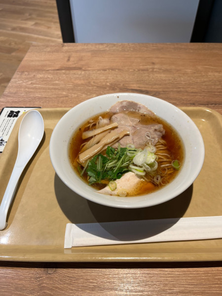 「「とみ川」の石臼挽き中華そば」@POPUPラーメン 東京ミッドタウン八重洲店の写真