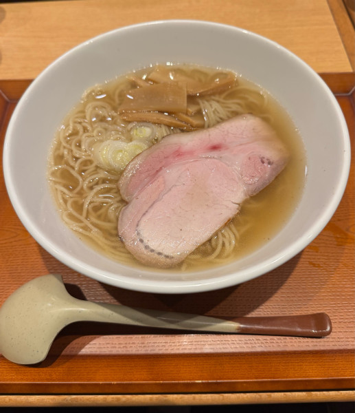 「ゆず塩ラーメン」@レストラン 花鳥風月の写真