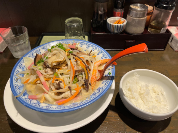 「特製ちゃんぽん」@伊万里ちゃんぽん 新橋店の写真