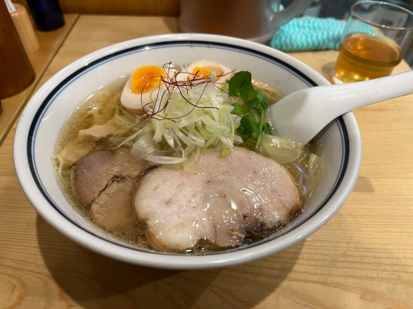 「くろおびラーメン塩」@利尻昆布ラーメン くろおびの写真