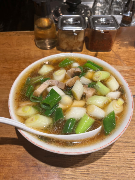 「ネギそば」@渡なべの写真