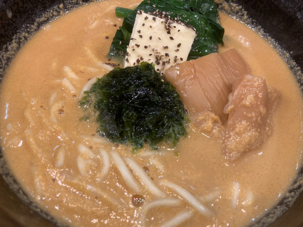 「[期間限定]かけらーめん雲丹搾り2025」@鮮魚らーめん 五ノ神水産の写真