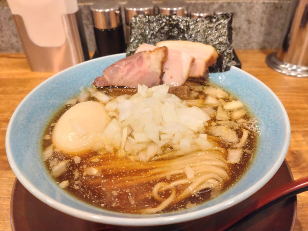 「限定　追いにぼしそば」@麺処 青野の写真