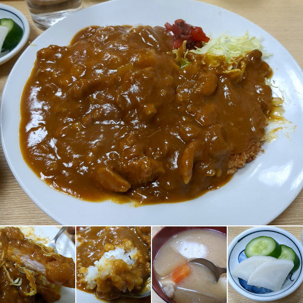 「カツカレーライス　800円」@とんかつ大和の写真