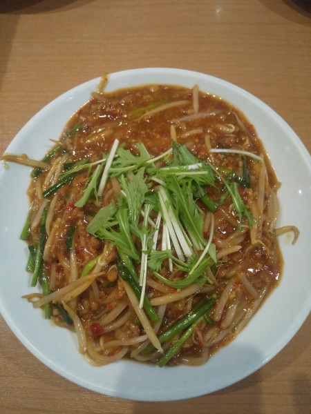 「辣肉醤麺」@味仙 JR名古屋駅店の写真