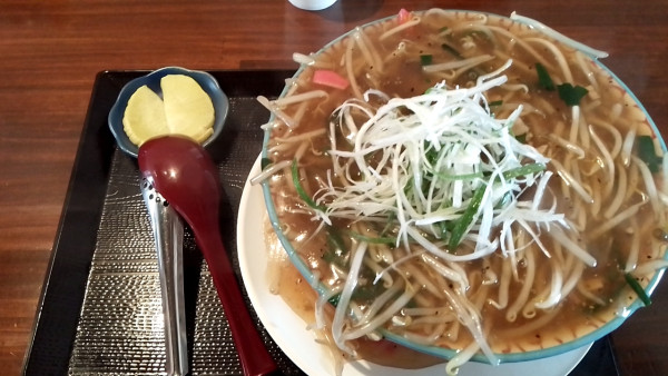 「もやあんラーメン」@肉そば処 伍らい光の写真