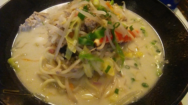 「海鮮ちゃんぽん 1300円+ご飯ミニ 100円」@四季よしの写真