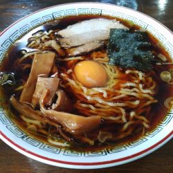 中華そば1枚+生卵