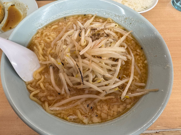 「みそらーめん」@くるまやラーメン 箕輪店の写真
