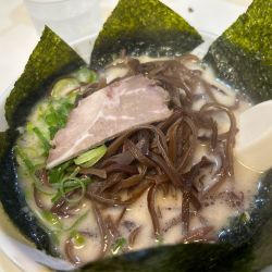 きくらげラーメン＋海苔