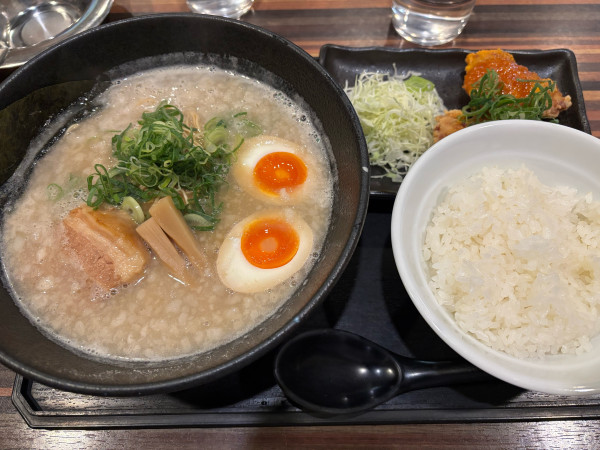 「味玉和蔵ラーメン　ランチセット」@麺匠 和蔵の写真