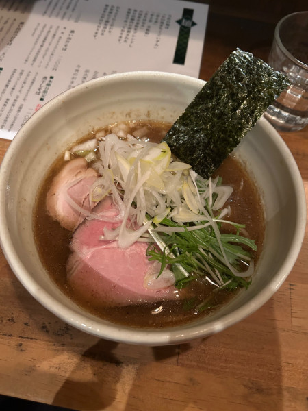 「濃い出汁そば　1,100円」@日本橋 製麺庵 なな蓮の写真