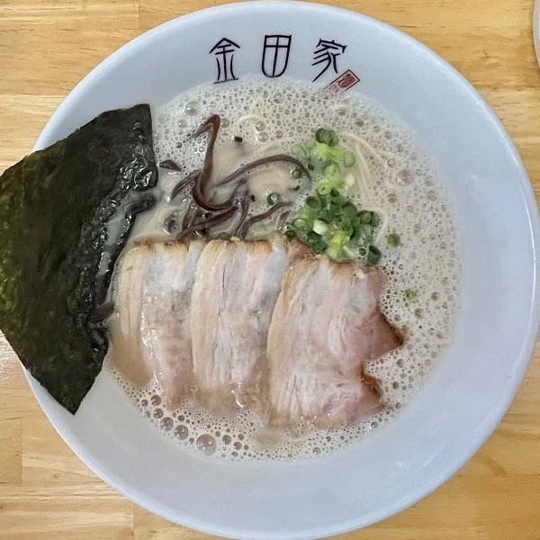 「黒豚らーめん」@麺処 金田家の写真