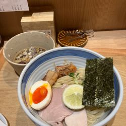 鰹昆布水つけそば