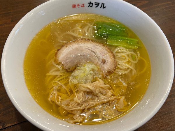 「鶏そば 塩」@鶏そば カヲルの写真