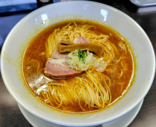 「【限定】カレー中華そば 1000円」@中華そば 裏慶の写真