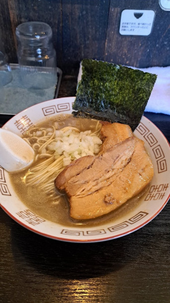 「中華そば1000円+追加チャーシュー1枚200円」@中華ソバ 伊吹の写真