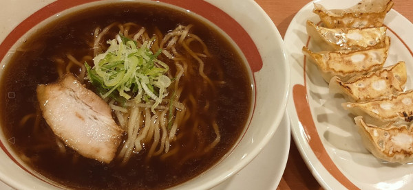 「ブラックラーメン」@幸楽苑 高崎柴崎店の写真