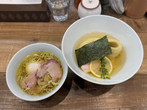「味玉昆布水つけ麺 塩」@3931WORKS.の写真