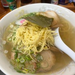 塩生姜ラーメン1100円