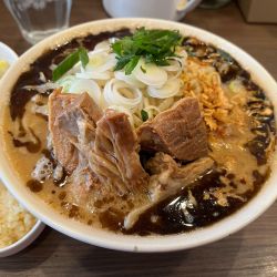 【限定】熊本風白味噌ラーメン930円＋ニンニク20円＋ジロめし