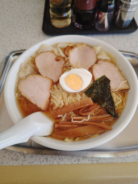 「チャーシューワンタンメン(1,150円)」@大勝軒 秋川店の写真