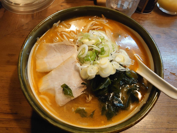 「味噌そば＋チャーシュー」@函館らーめん 船見坂の写真