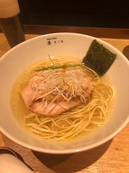 「塩らぁ麺」@NIPPON RAMEN 凛 TOKYOの写真