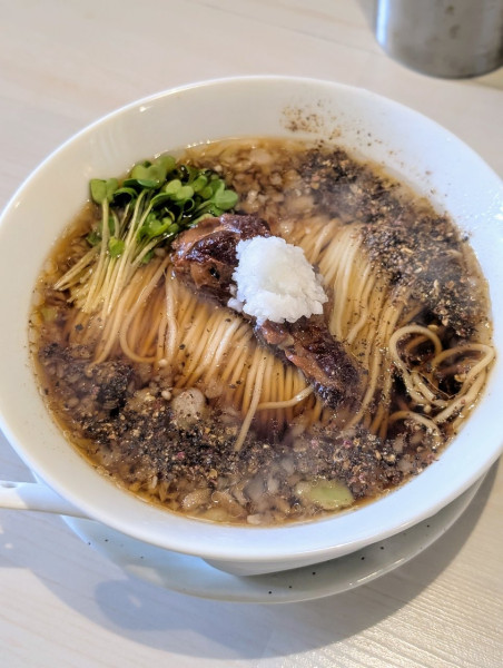 「タナカブラック（コショーそば）」@タナカ ロボの写真