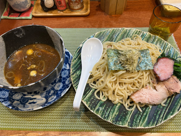 「醤油つけめん」@らーめん 梶原の写真